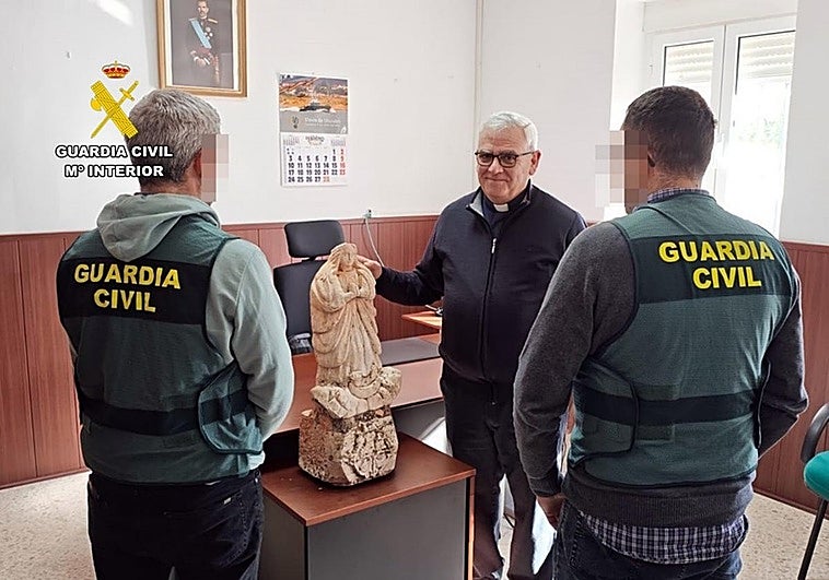 Recuperada la Virgen del Buen Suceso de Fuente del Maestre